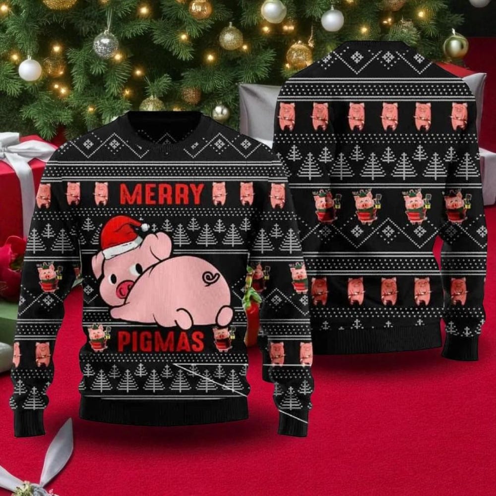 Funny Pig Ugly Christmas Sweater